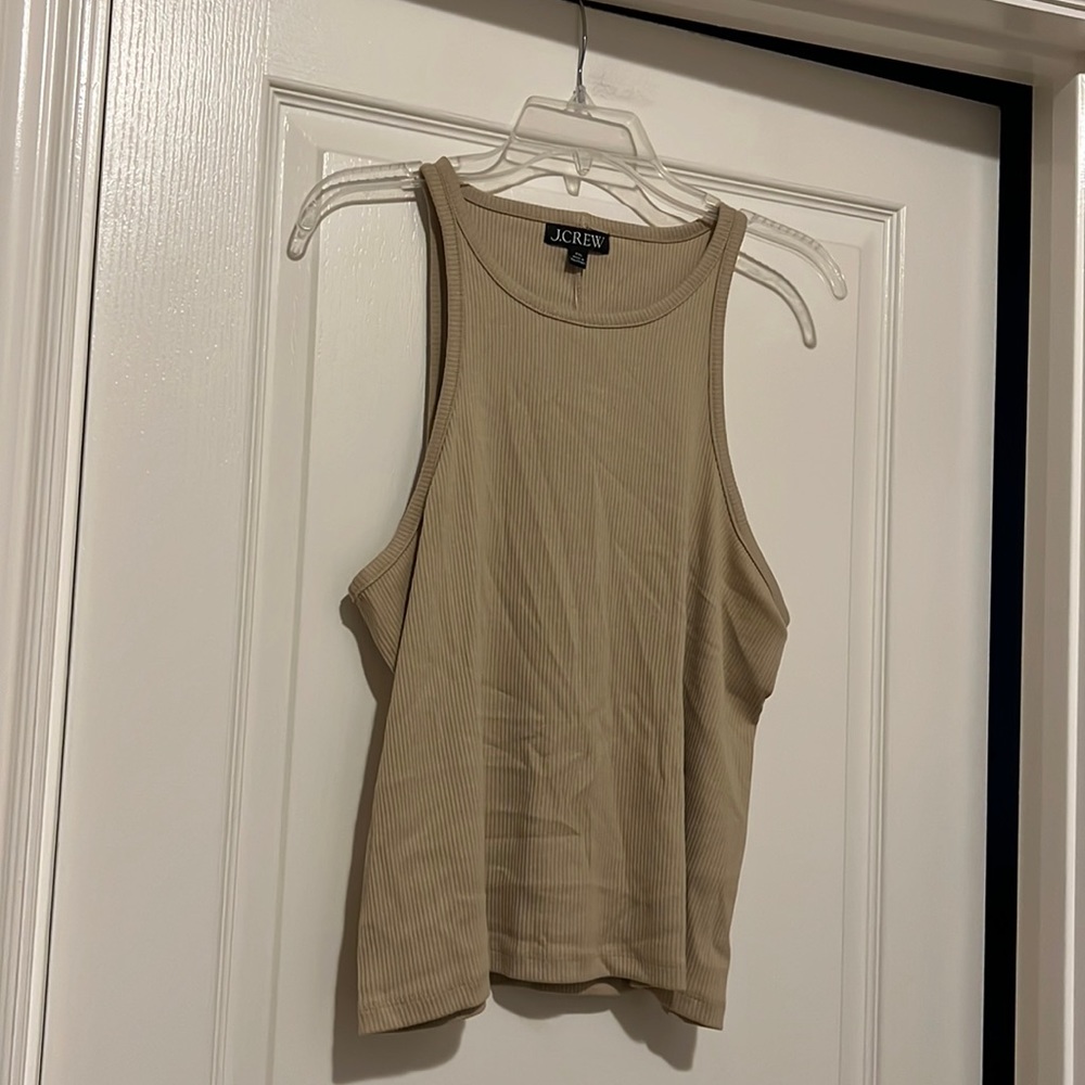 NWT J Crew Ribbed Tank